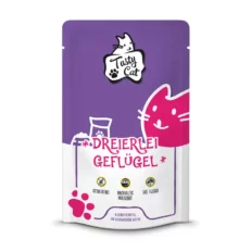 TastyCat Classic - Tre tipi di pollame, bustina da 125g