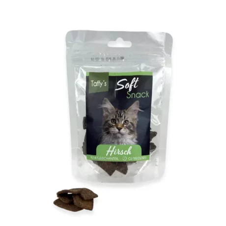 Taffy's - Snack per gatti a base di cervo, 50g