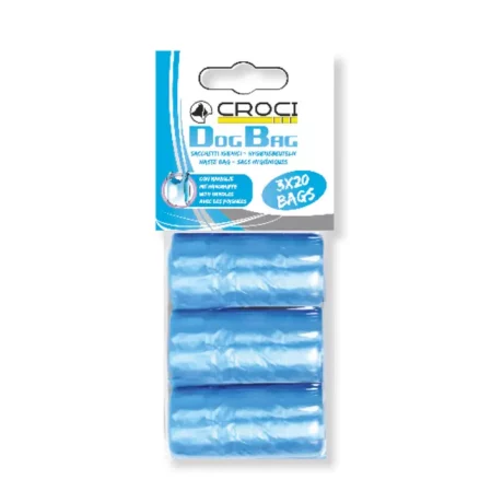 Croci - Sacchetti igienici con manico, 3x20