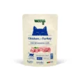 Weego - Tacchino per gatti sterilizzati, bustina da 85g