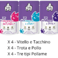 TastyCat - Mix di prova - Multipack 12 bustine da 125g